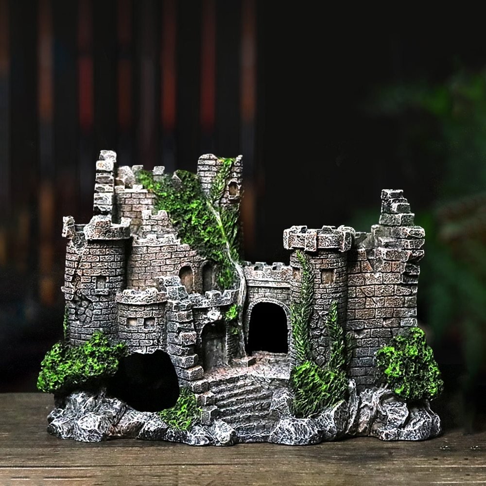 279766951975.jpg Fish Resin Castle Decoration - Image 1